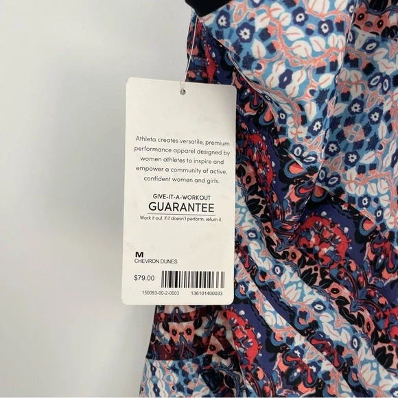 Athleta Chevron dune top size Medium NWT - Picture 7 of 12